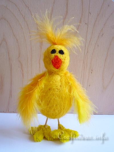 Needle Felted Easter Chick