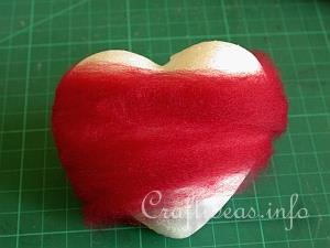 Needle Felting - Valentine Heart 2