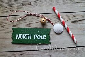 North Pole Sign Tutorial 7