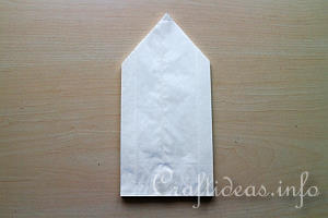 Paper Bag Snowflake Tutorial 7