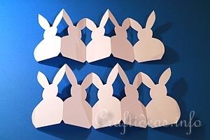 Paper Bunny Garland Tutorial 11