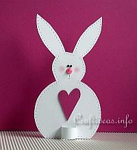 Paper Craft for Easter - Paper Bunny Decoration
