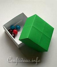 Paper Craft for Summer - Origami Gift Box Craft