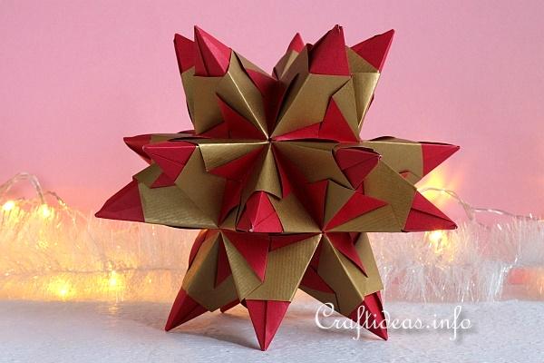 Red and Gold Bascetta Star
