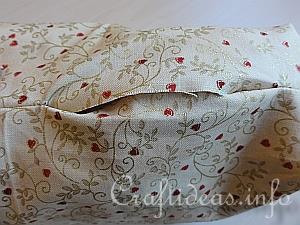 Red and White Christmas Bag Tutorial 15