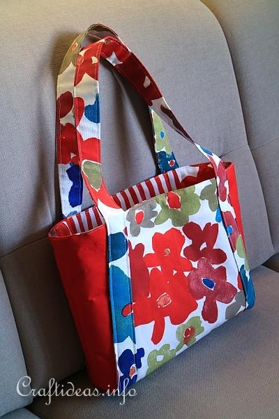 Sewing Idea - Pick Nick Tote Bag