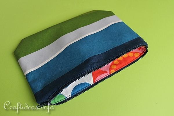Sewing Project - Zipper Pouch