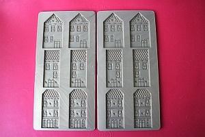 Silicone Mold With Houses