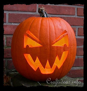 Spooky Halloween Jack o' Lantern 