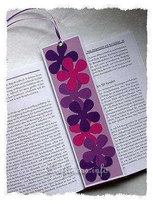 Spring Craft for Kids - Flower Power Bookmarker Craft Idea 