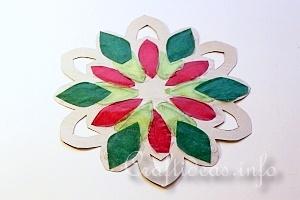 Stained Glass Snowflakes Tutorial 12