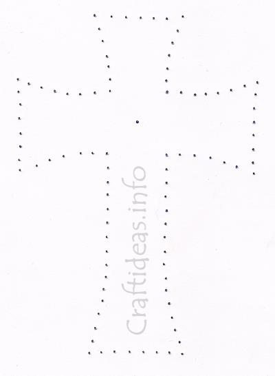 Stitched Cross Template
