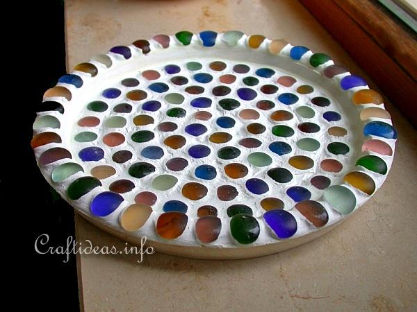 Summer Craft - Mosaic Serving Tray
