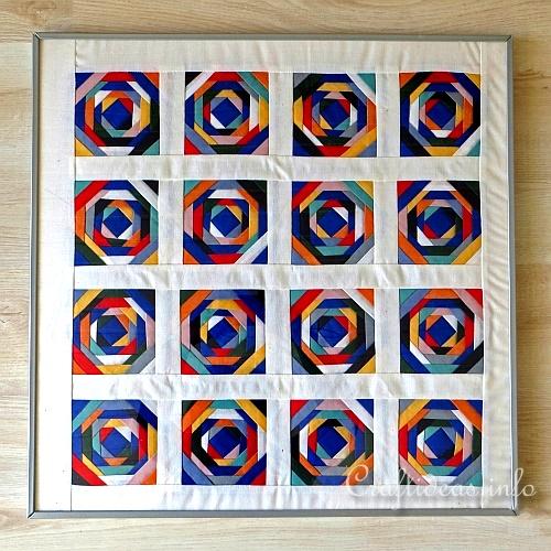 Summer Patchwork Sewing Idea - Colorful Swirls Patchwork Picture 2