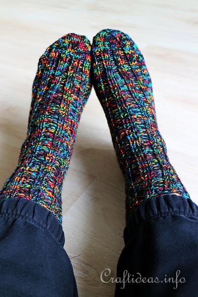 Thick and Colorful Winter Socks 1
