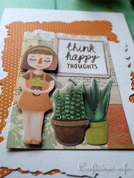 Think Happy Thoughts Card 2