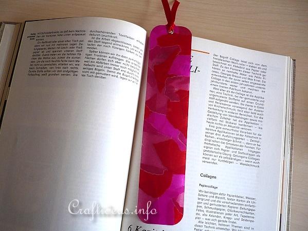 Transparent Colorful Bookmarker