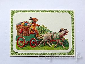 Tutorial - Vintage Easter Card 4