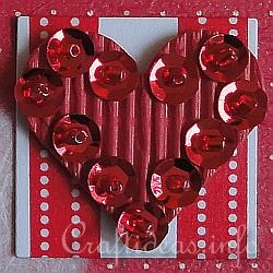 Valentine's Day Inchies Canvas Detail 7