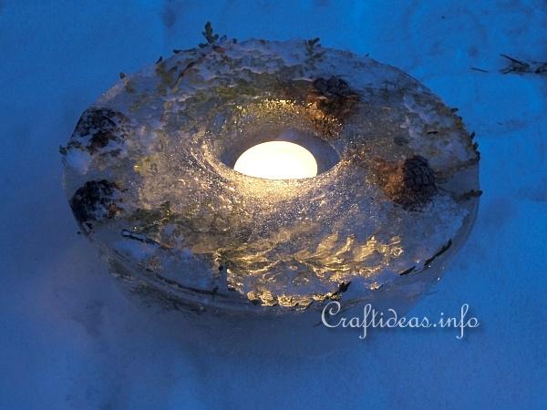 Winter Craft - Ice Luminary 1