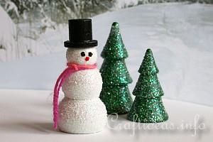 Winter and Christmas Season - Snowman Crafts