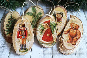 Winter and Christmas Season - Wood Crafts
