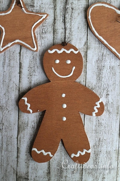 Wooden Gingerbread Man Sign