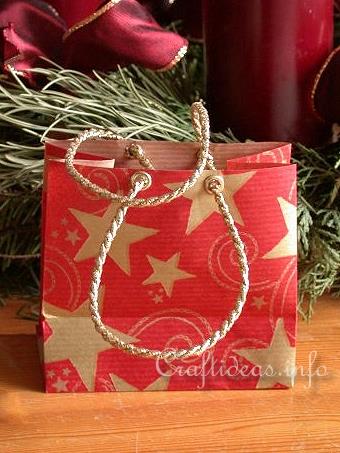Wrapping Paper Christmas Gift Bag