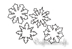 Winter and Christmas Season - Patterns, Templates and Coloring Book Pages