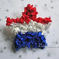 American Patriotic Star Pin Craft