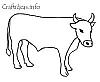 Chinese New Year 2009 - Ox Coloring Book Page 