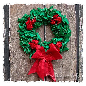 Christmas Craft - Paper Wreath 