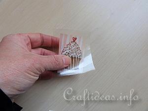 Craft Tutorial - Paper Napkin and Foil Motifs 3