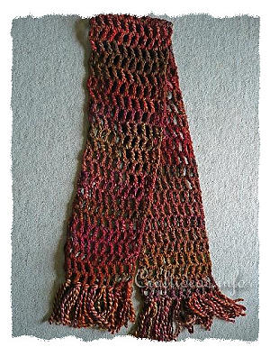 Crochet Project - Quick and Easy Winter Scarf 