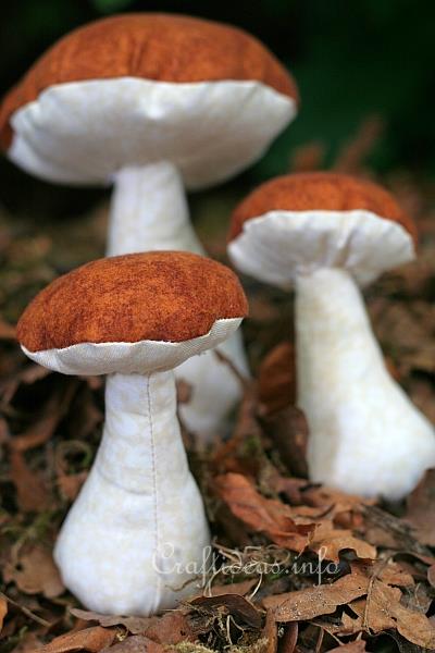 Fabric Mushrooms 2