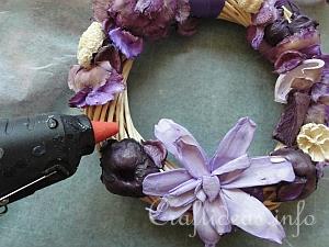 Lilac Colored Potpourri Wreath 2