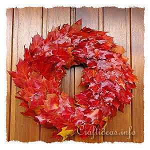 Maple Leaf Wreath 