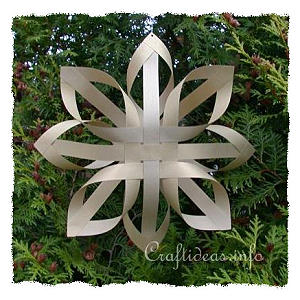 Paper Craft for Christmas - Gold Finnish Star 