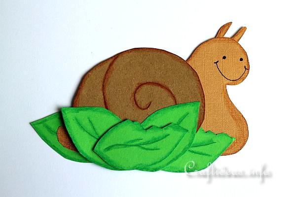 Paper Snail Craft for Kids