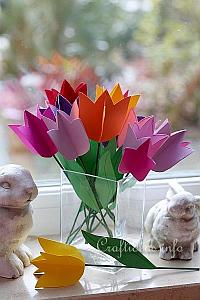 Paper Tulips