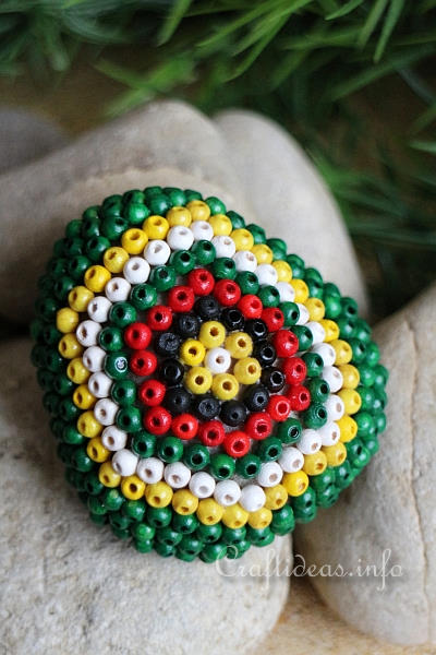 Paperweight with Beads