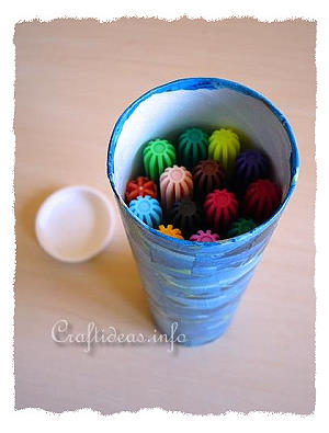 Recycling Craft - Magic Marker Container 