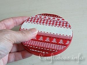 Tutorial - Embellished Christmas Can 12