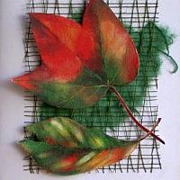 Autumn Fallen Leaves Card