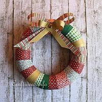 Colorful Christmas Wreath