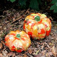 Decopage Pumpkins