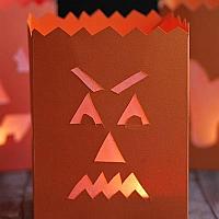 Evil Pumpkin Paper Lantern