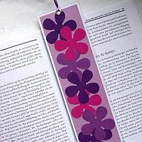 Flower Power Bookmarker Craft Idea