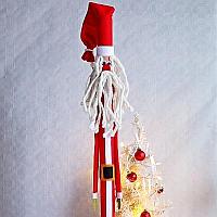 Gift Wrap Tube Santa Craft