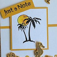 Just a Note Greeting Card